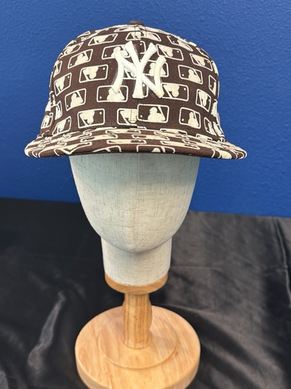 New York Yankees Fitted Hat New Era Brown